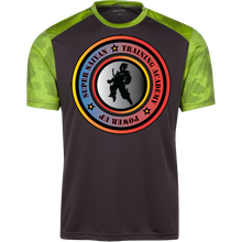 "Super Saiyan - Training Academy" Custom Personalized T-shirts Men's Women's CamoHex Colorblock T-Shirt