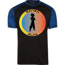 "Saiyan" 4Life - Custom Personalized T-shirts Men's Women's CamoHex Colorblock T-Shirt
