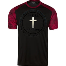 "Prayer Warrior" Take A Knee - Custom Personalized T-shirts Men's Women's CamoHex Colorblock T-Shirt