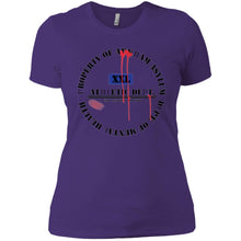 PROPERTY OF ARKHAM3B "Arkham Athletics - Help" - Custom Personalized Ladies' Boyfriend T-Shirt