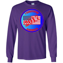 "I SURVIVED AMERICA 2017" Personal Designer long sleeve Hoodie Men's Women's LS Ultra Cotton T-Shirt