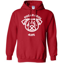 "Pugs R Cool 4Life" - W Personal Designer Men's Women's Pullover Hoodie 8 oz.
