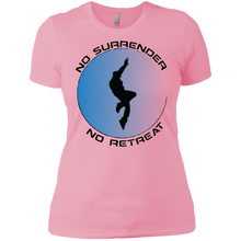 "No Surrender - Dance'n4Life" Custom Personalized Ladies' Boyfriend T-Shirt