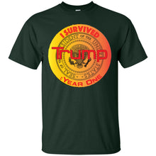 "I Survived Trump: Year One" - G Custom Personalized T-shirts Men's Women's Ultra Cotton T-Shirt