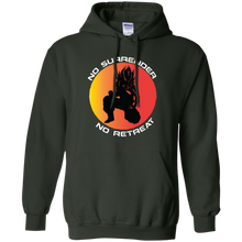 "No Surrender No Retreat - Saiyan" Personal Designer Men's Women's Pullover Hoodie 8 oz.
