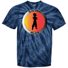 "Saiyan" 4Life - Custom Personalized T-shirts Men's Women's 100% Cotton Tie Dye T-Shirt