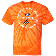 Property of Black Lagoon U. Swim Team - Custom Personalized T-shirts Men's Women's 100% Cotton Tie Dye T-Shirt