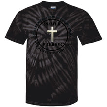 "Prayer Warrior" - Custom Personalized T-shirts Men's Women's 100% Cotton Tie Dye T-Shirt