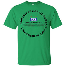 "Property Of Vlad  Alucard U Dept. of Hematology” -B Custom Personalized T-shirts Men's Women's Ultra Cotton T-Shirt