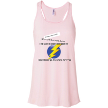 "Hot Green Ass" Custom Personalized T-Shirt Ladies' Bella + Canvas Flowy Racerback Tank