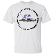 "Property of Frankenstein U. School of Engineering" - B Custom Personalized T-shirts Men's Women's Ultra Cotton T-Shirt