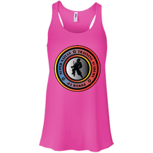 "Super Saiyan - Training Academy" Custom Personalized T-Shirt Ladies' Canvas Flowy Racerback Tank