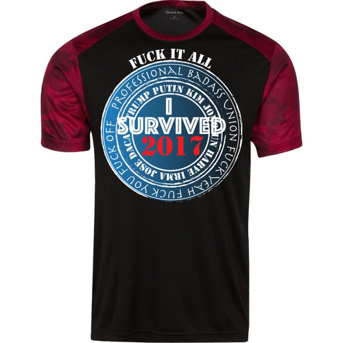 Custom Personalized T-shirts Men's Women's CamoHex Colorblock T-Shirt