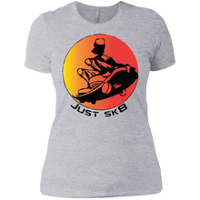 "SK8n4Life"Custom Personalized Ladies' Boyfriend T-Shirt