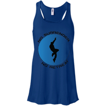 "No Surrender - Dance'n4Life" Custom Personalized T-Shirt Ladies' Canvas Flowy Racerback Tank