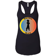 "Saiyan" 4Life - Custom Personalized Ladies' Ideal Racerback Tank