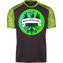 4Hire  "Mercenary Sk8 Hero" Custom Personalized T-shirts Men's Women's CamoHex Colorblock T-Shirt