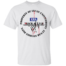 "Property Of Lycan U Lunar Studies" -B Custom Personalized T-shirts Men's Women's Ultra Cotton T-Shirt