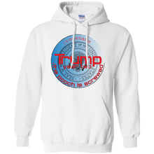 TRUMP: YEAR TWO "Pooch Screwed" Blue Personal Designer Men's Women's Pullover Hoodie 8 oz.
