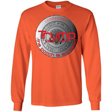 TRUMP:YEAR TWO Pooch sil Personal Designer long sleeve Hoodie Men's Women's LS Ultra Cotton T-Shirt