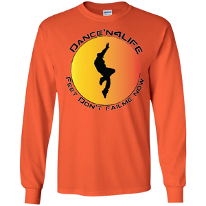 Dance'N4Life - Feet Don't Fail Me Now" - Personal Designer long sleeve Men's Ultra Cotton T-Shirt