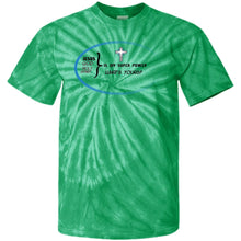 "God Is My Super Power " - B Custom Personalized T-shirts Men's Women's 100% Cotton Tie Dye T-Shirt