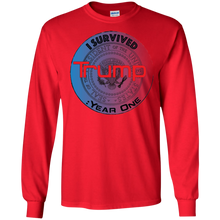 "I Survived Trump:Year One" - Saiyan" Personal Designer long sleeve Men's Ultra Cotton T-Shirt