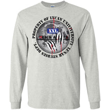 "Property Of Lycan U Lunar Studies" -B Personal Designer long sleeve Hoodie Men's Women's LS Ultra Cotton T-Shirt