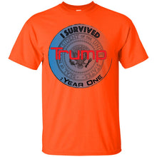"I Survived Trump: Year One" - B Custom Personalized T-shirts Men's Women's Ultra Cotton T-Shirt