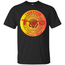 "I Survived Trump: Year One" - G Custom Personalized T-shirts Men's Women's Ultra Cotton T-Shirt
