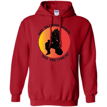 Saiyan "No Surrender No Retreat" Personal Designer Men's Women's Pullover Hoodie 8 oz.