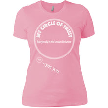 "My Circle of Trust" - Custom Personalized Ladies' Boyfriend T-Shirt