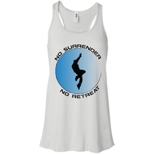"No Surrender - Dance'n4Life" Custom Personalized T-Shirt Ladies' Canvas Flowy Racerback Tank
