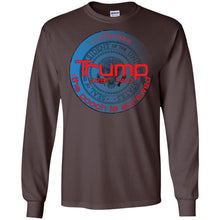 TRUMP:YEAR TWO Pooch Screw Blue Personal Designer long sleeve Men's Women's LS Ultra Cotton T-Shirt