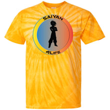 "Saiyan" 4Life - Custom Personalized T-shirts Men's Women's 100% Cotton Tie Dye T-Shirt