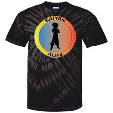 "Saiyan" 4Life - Custom Personalized T-shirts Men's Women's 100% Cotton Tie Dye T-Shirt
