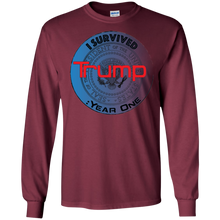 "I Survived Trump:Year One" - Saiyan" Personal Designer long sleeve Men's Ultra Cotton T-Shirt