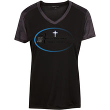 "God Is My SuperPower"-B Custom Personalized T-shirts Men's Women's Ladies' CamoHex Colorblock T-Shirt