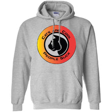 "Cats Are Cool"- Personal Designer long sleeve Hoodie Men's Women's Pullover Hoodie 8 oz.