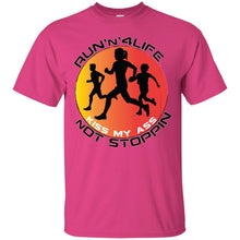 Run'n' 4Life Kiss My Ass Not Stoppin" - Custom Personalized T-shirts Men's Women's Ultra Cotton T-Shirt