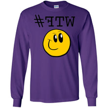 "#FTW" WTF - B Personal Designer long sleeve Hoodie Men's Women's LS Ultra Cotton T-Shirt