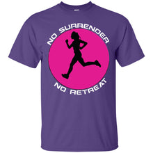 "No Surrender No Retreat" - PW Custom Personalized T-shirts Men's Women's Ultra Cotton T-Shirt