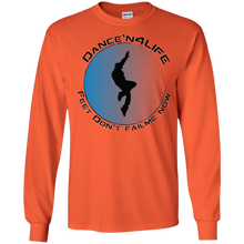 Dance'N4Life - Feet Don't Fail Me Now" - Personal Designer long sleeve Men's Ultra Cotton T-Shirt