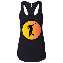 Dance'N4Life - Feet Don't Fail Me Now" - Custom Personalized T-shirts Ladies Ideal Racerback Tank