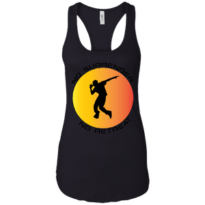 Dance'N4Life - Feet Don't Fail Me Now" - Custom Personalized T-shirts Ladies Ideal Racerback Tank