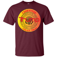 "I Survived Trump: Year One" - G Custom Personalized T-shirts Men's Women's Ultra Cotton T-Shirt