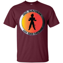 "Go Saiyan or Go Home" Custom Personalized T-shirts Men's Women's Ultra Cotton T-Shirt