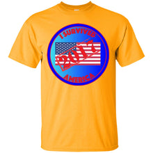 "I SURVIVED AMERICA 2017" Custom Personalized T-shirts Men's Women's Ultra Cotton T-Shirt