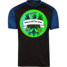4Hire  "Mercenary Sk8 Hero" Custom Personalized T-shirts Men's Women's CamoHex Colorblock T-Shirt