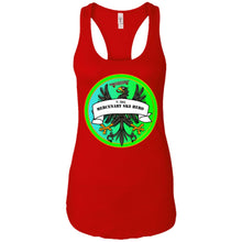 4Hire  "Mercenary Sk8 Hero" Custom Personalized Ladies' Ideal Racerback Tank